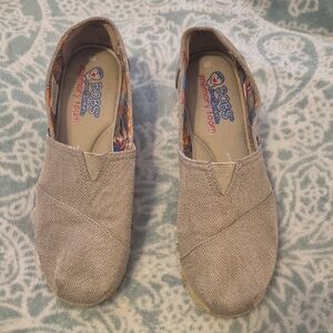 Skechers Slip-On Slippers - Beige